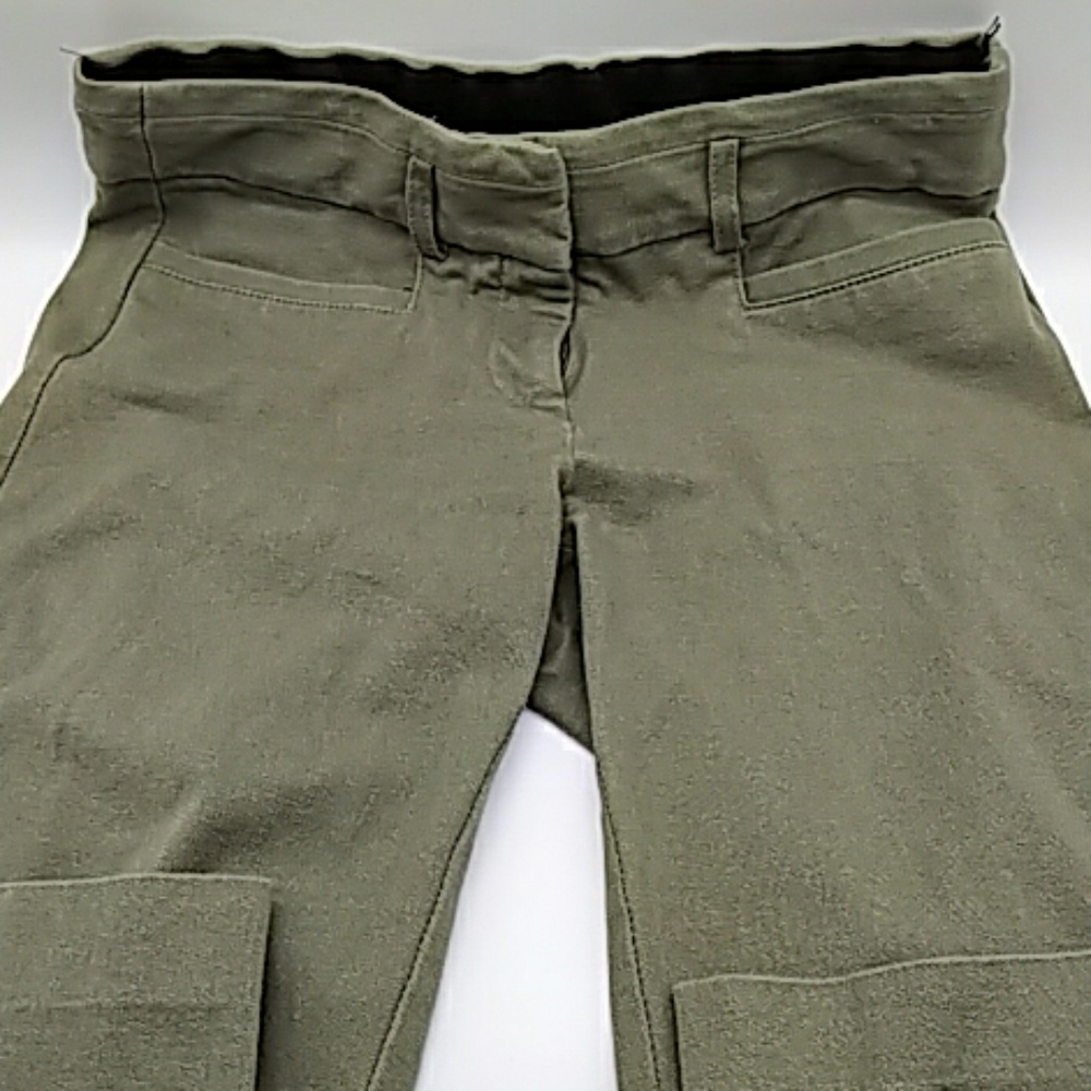 Candie's womens Audrey Ankle green pants size 1 - Picture 2 of 7